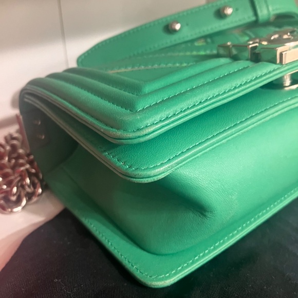 Authentic Chanel Chevron Boy Bag - Picture 10 of 17